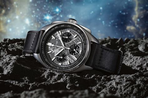 The New Bulova Lunar Pilot Meteorite Edition Reminds Just